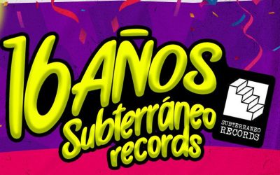 En vivo | Subterráneo Records celebra su aniversario 16 con cinco shows consecutivos