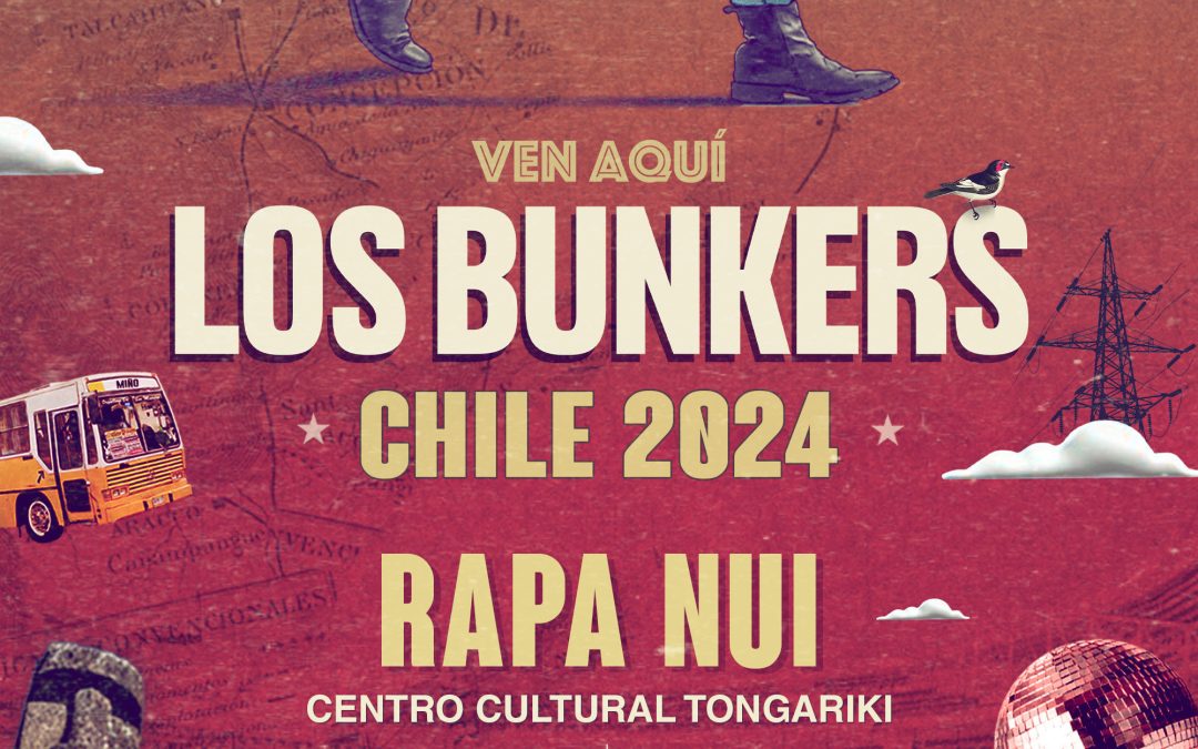 En vivo | Los Bunkers anuncian show en Rapa Nui