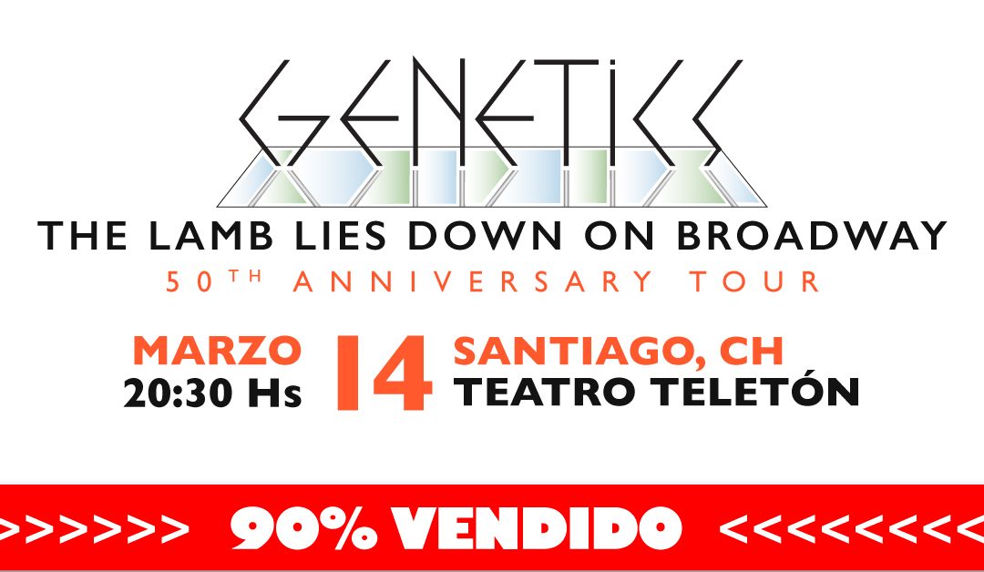 En vivo | GENETICS celebra el 50° Aniversario de “The Lamb Lies Down Broadway”