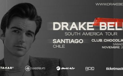 En vivo | Drake Bell vuelve a Chile