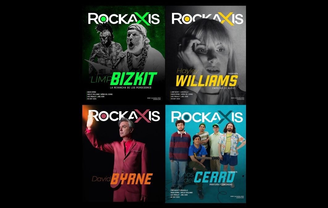 Libros | Nueva revista online Rockaxis presenta sus cuatro portadas alternativas