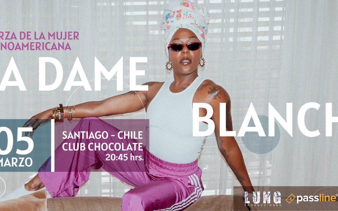 En vivo | La Dame Blanche en Chile suma a la destacada cantante nacional Nekki