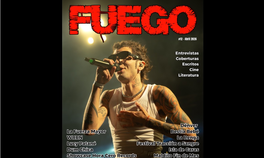 Libros | Un Muerto Más en portada de la nueva Revista Fuego