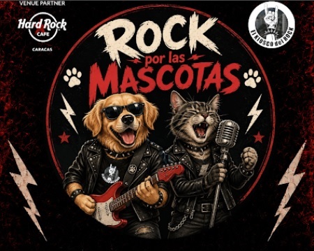 En vivo | Este sábado: Hard Rock Café Caracas presenta Rock por las Mascotas