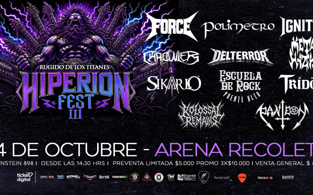 En vivo | Se confirma Hiperión Fest III